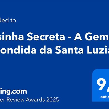 Casinha Secreta - A Gema Escondida Da Santa Luzia Apartment Santa Luzia  Exterior foto