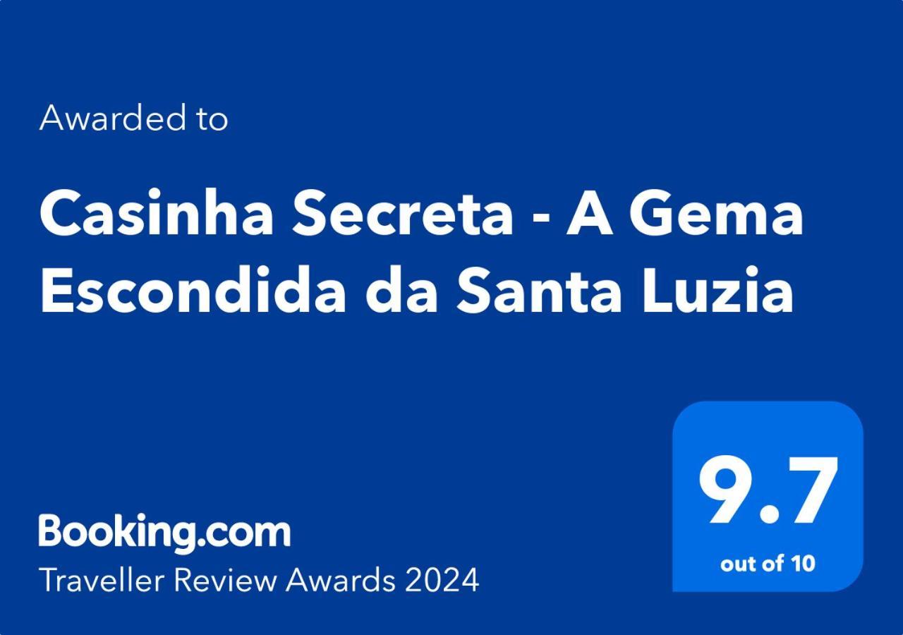 Casinha Secreta - A Gema Escondida Da Santa Luzia Apartment Santa Luzia  Exterior foto